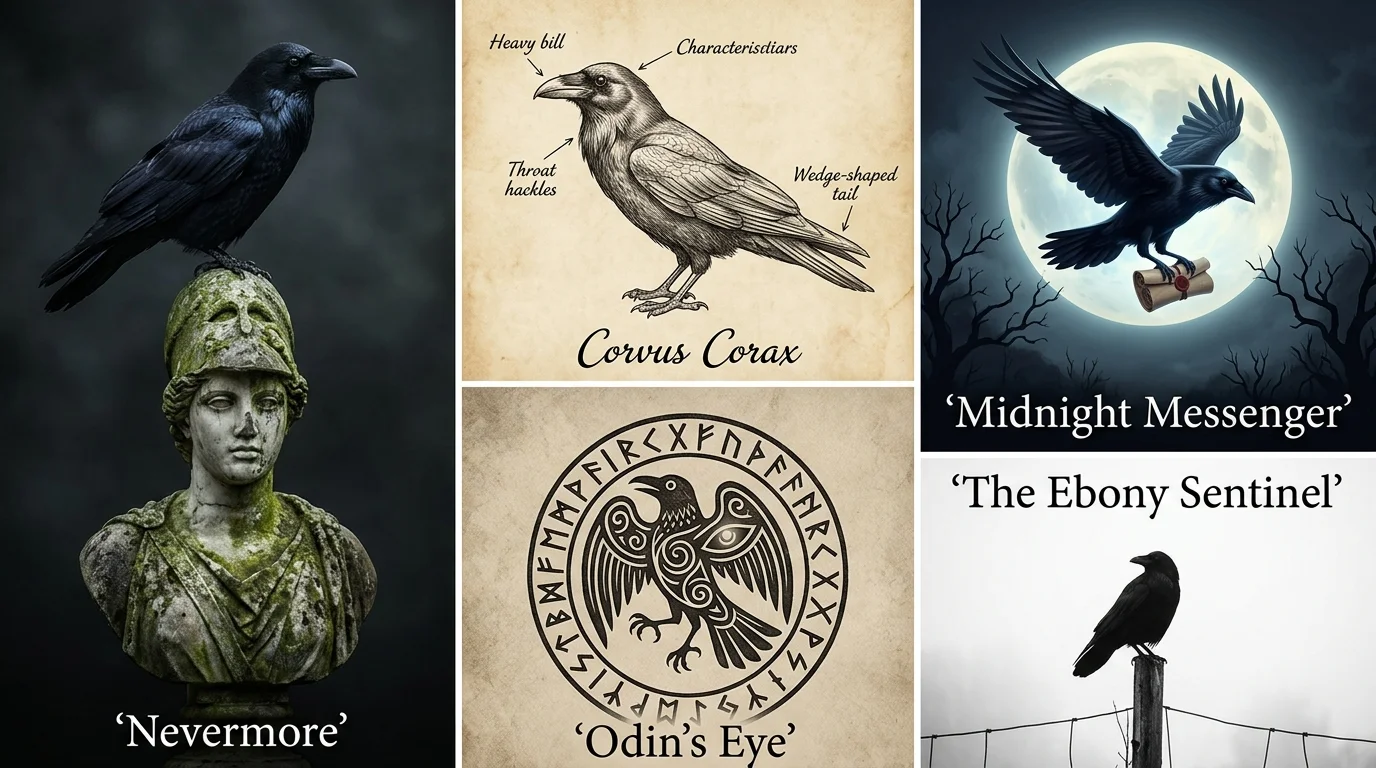 Names that mean raven in Japanese