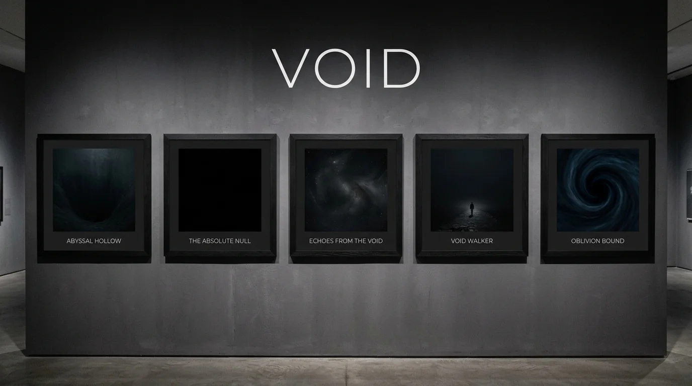 Names that mean void in Japanese