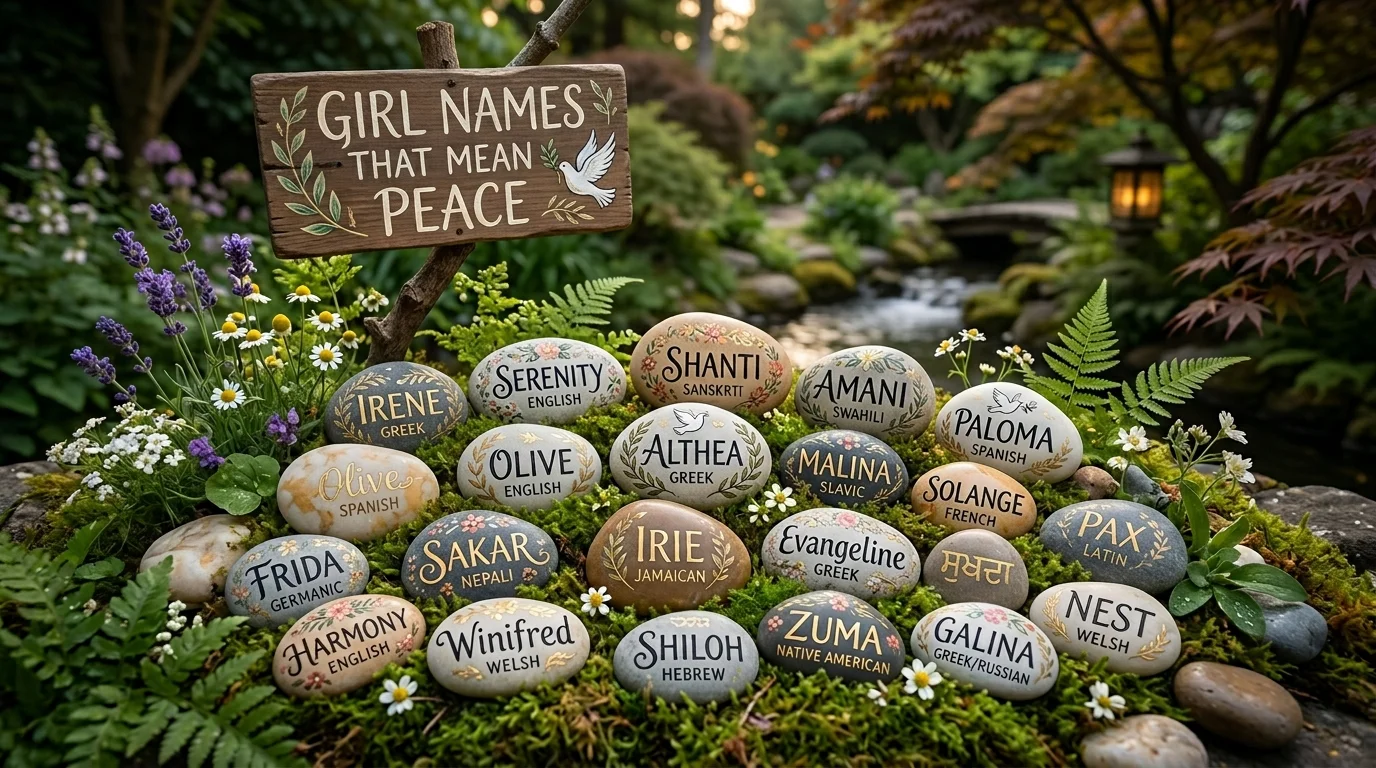 Short Girl Names That Mean Peace