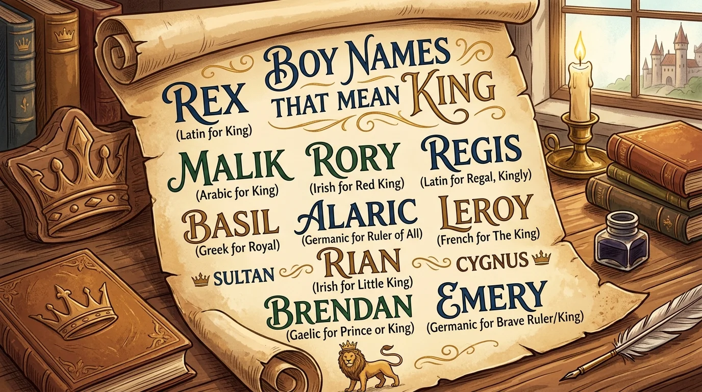 Soft & Aesthetic King Names