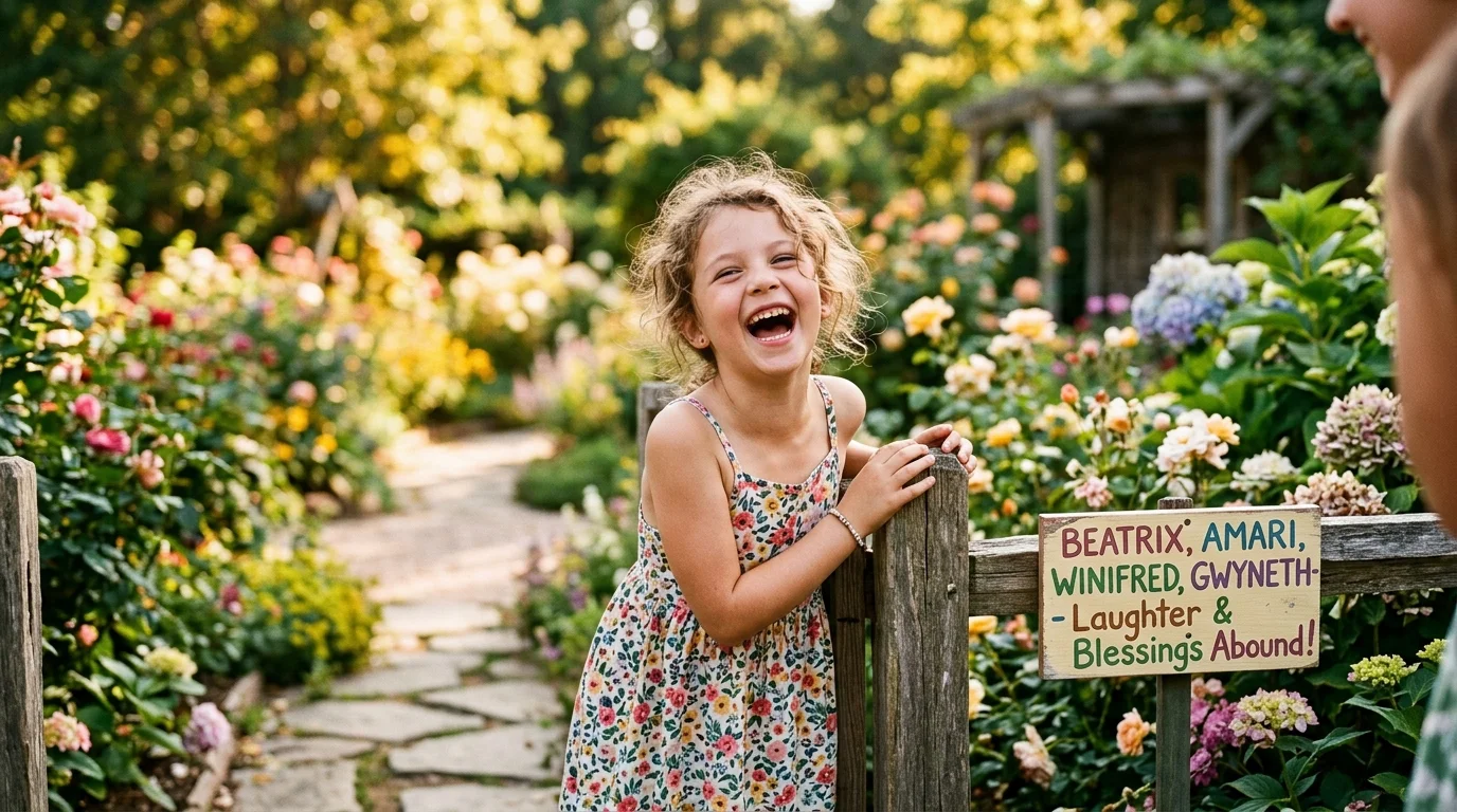 Spiritual Girl Names That Mean Blessing