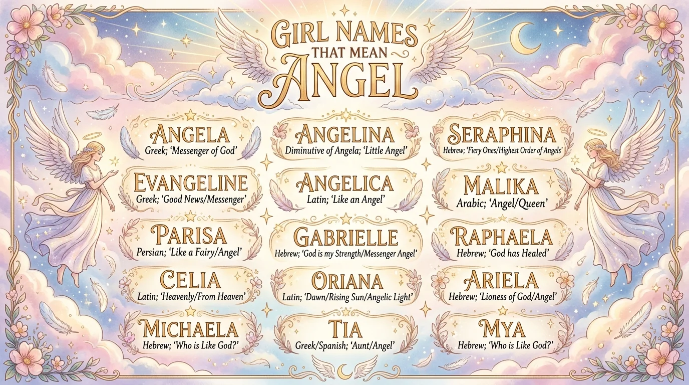 Unique & Rare Angel Names