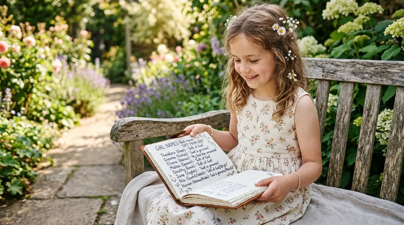 Unique girl names that mean gift from God